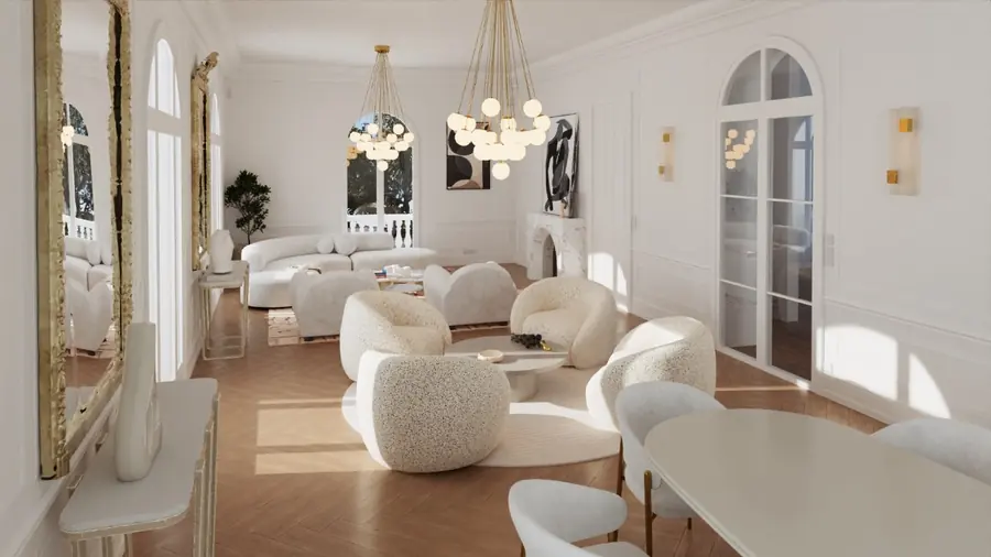 Interior under confidentiality